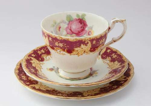 Paragon fine bone china tea trio