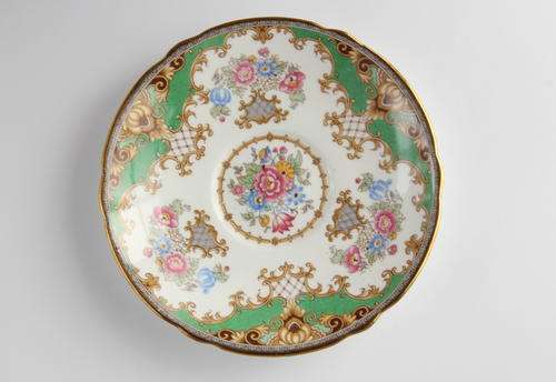 Shelley Sheraton fine bone china tea trio - saucer