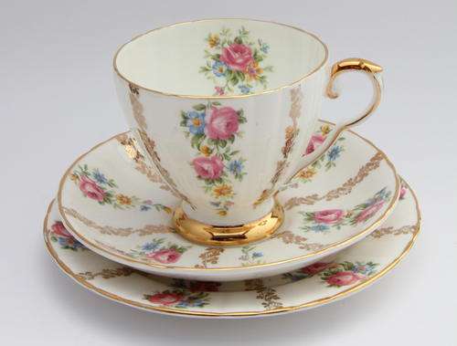 Royal Grafton fine bone china tea trio