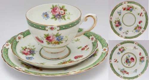Tuscan Lowsoft fine bone china tea trio