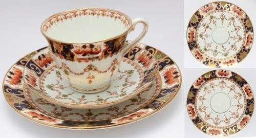 Royal Stafford fine bone china tea trio