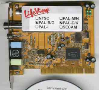 Lifeview LR138 Analog PCI TV card