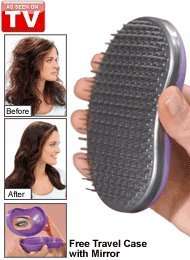 NEW HAIR BEAN DE-TANGLING BRUSH as seen on TV