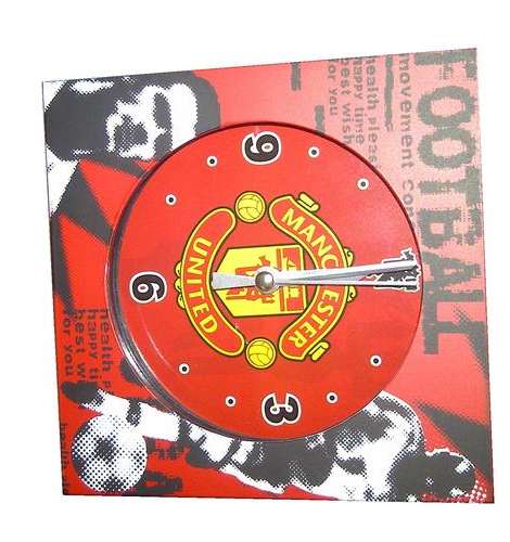 MANCHESTER UNITED OR LIVERPOOL ALARM CLOCK