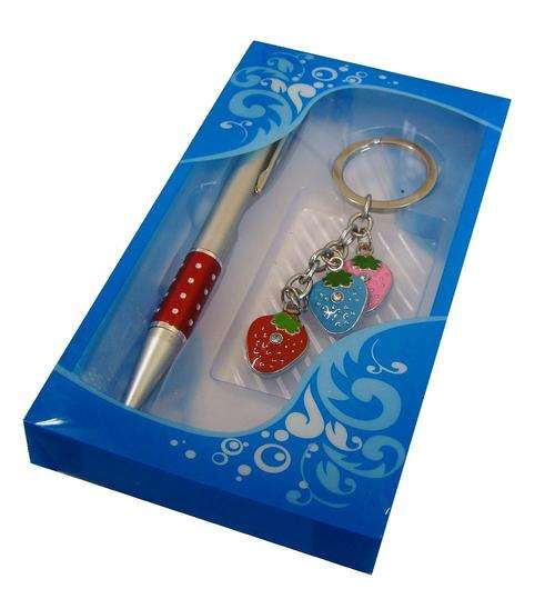 PEN AND KEY RING GIFT SET
