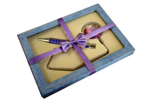 PEN AND SPARKLING BAG HOLDER GIFT SET