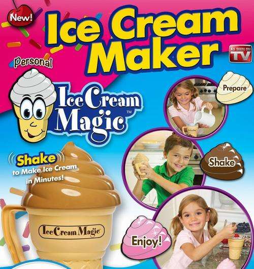 ICE CREAM MAGIC as seen on TV - MAKE ICE CREAM IN JUST 3 MINUTES