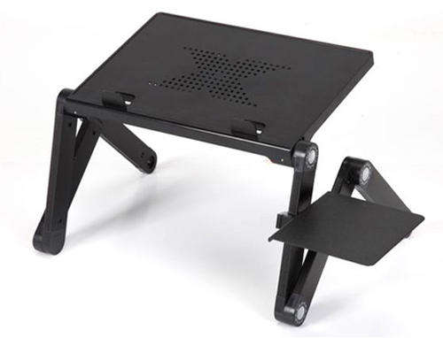 HIGH QUALITY LAPTOP TABLE WITH USB COOLING FAN AND MOUSE PAD TRAY