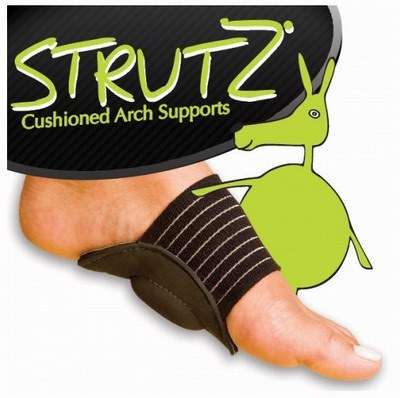 STRUTZ SOLE CUSHIONED ARCH SUPPORT as seen on TV