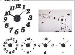 DIY CLOCK - SPONGE IT YOUR WAY - DESIGN YOUR OWN CLOCK