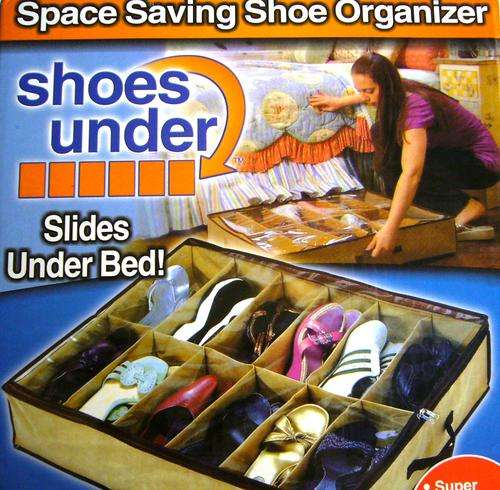 SPACE SAVING SHOE ORGANIZER