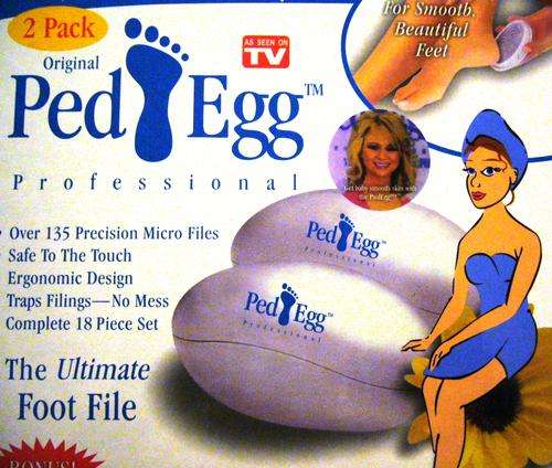 PED EGG - 18 PIECE FOOT TREATMENT + FREE XMAS GIFT