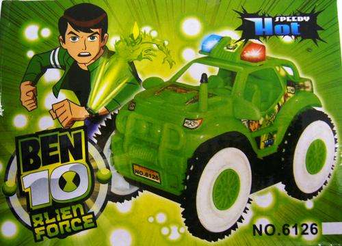 NEW BEN 10 SPEEDY HOT ROTATING JEEP
