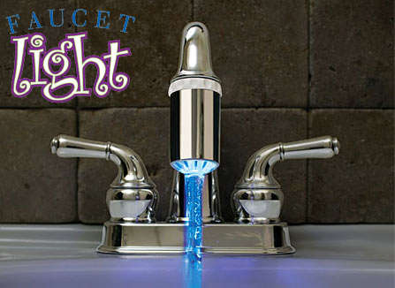 FAUCET LIGHT TO MAKE YOUR WATER GLOW