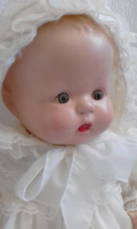 Almost antique old baby doll