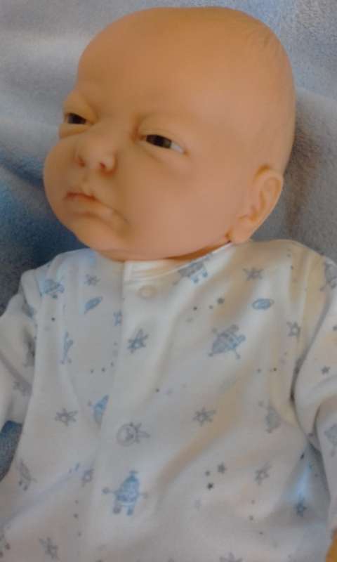 lifelike vintage baby