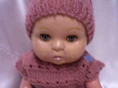 Old plastic doll