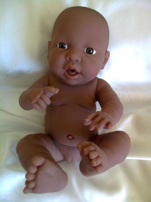 Newborn baby girl doll