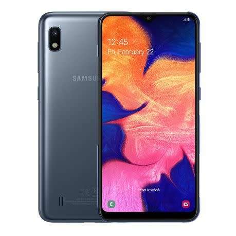 samsung a10 and cover
