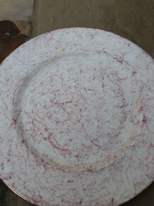 VINTAGE ROYAL ALBERT PINK GOSSAMER SIDE PLATE (REPLACEMENT PIECE) GC