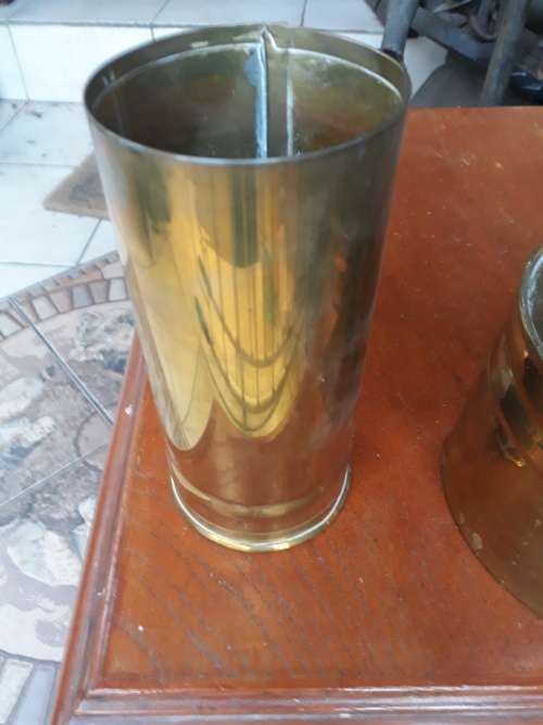 BUILD SA BUY SA. TWO HAND MADE BRASS ITEMS PLANTER & VASE MADE IN CAPE TOWN!1
