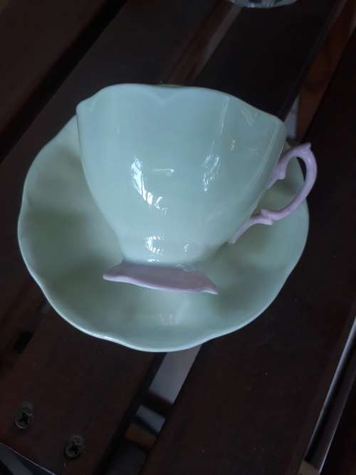 VERY SUBTLE & PRETTY ROYAL ALBERT PASTELLA SMALLER CUP & SAUCER READ DESC.