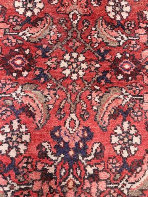 BEAUTIFUL PERSIAN HAND KNOTTED HAMADAN RUNNER FLORAL ETC 305CM WIDTH 107CM