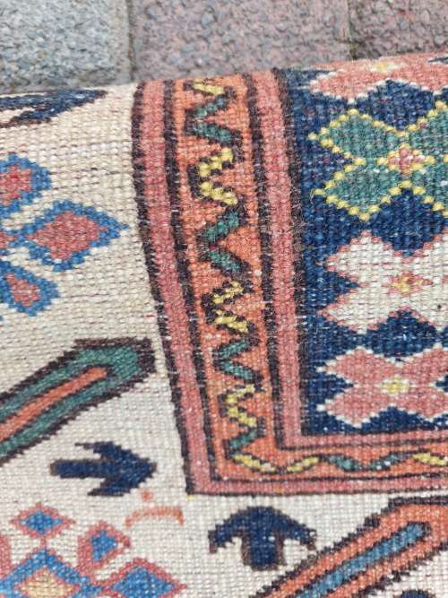for JOHSMI4716 ONLYBEAUTIFUL HAND KNOTTED AFGHAN ORIENTAL/PERSIAN KAZAK RUG GEOMETRIC FLORAL