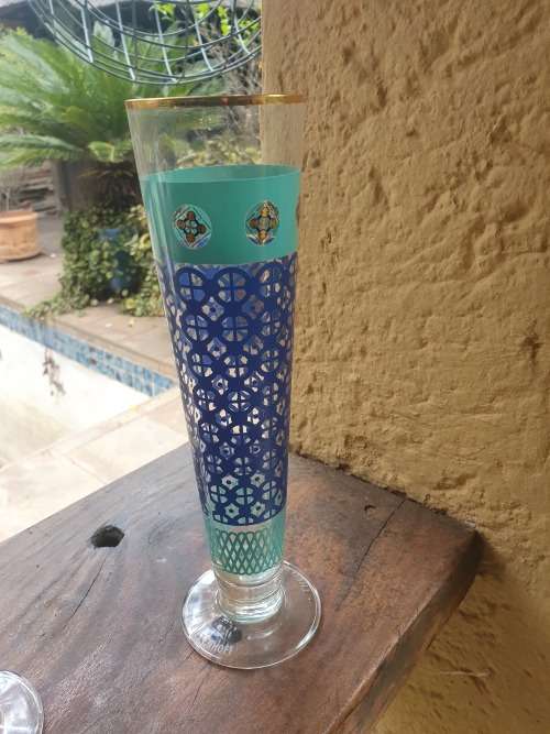LOVELY COLLECTABLE VINTAGE RITZENHOFF BEER OR CHAMPAGNE DESIGNER GLASSES