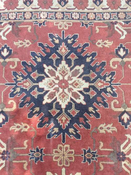 FOR QUINTON OFFERSTUNNING LARGE AFGHAN KAZAK  HAND KNOTTED CARPET GEOMETRIC FLORAL ETC. EARTHY TONES