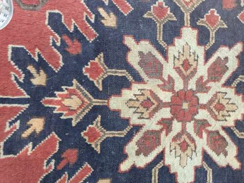FOR QUINTON OFFERSTUNNING LARGE AFGHAN KAZAK  HAND KNOTTED CARPET GEOMETRIC FLORAL ETC. EARTHY TONES