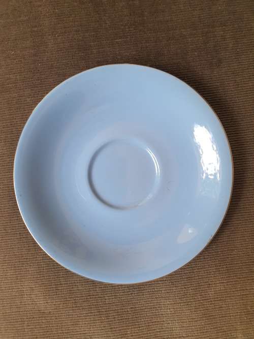 Royal Albert vintage `Sorrento` saucer blue