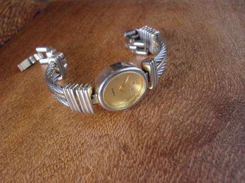 MICHEL HERBELIN L3778 BRACELET TYPE WATCH TWO TONE. WOULD SAY REPLICA