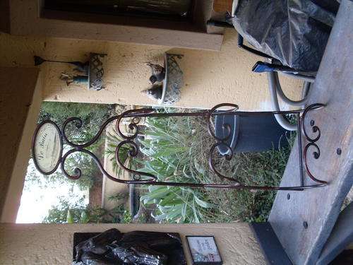 WOW THIS IS NICE. A LE BAIN (THE BATH) METAL TOWEL RACK THREE TYPE OF TIERS. DO LOOK