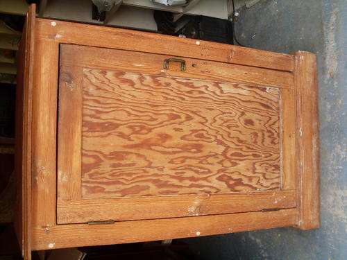 A DELIGHTFUL & CHARACTERFUL OREGON CUPBOARD. GOT TO LOVE IT!