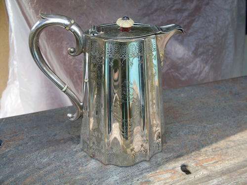 DEFINITELY THE MOST EXQUISITE IN STYLE & FORM ANTIQUE VICTORIAN HOT WATER JUG OR COFFEE POT