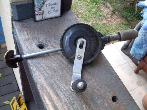 VINTAGE STANLEY U.S.A 743 BRACE OR HAND TOOL (SEEMS LARGE)