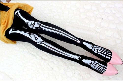 Funky Skeleton Tights