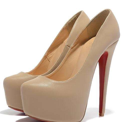 Nude Red Bottom High Heels