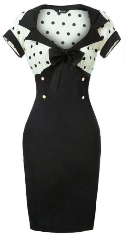Pin Up Wiggle Dress