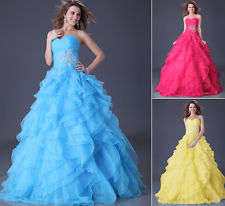 Beautiful Ruffles Evening Dress - In Stock