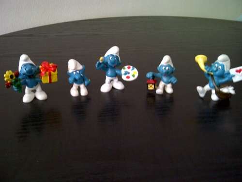 vintage smurfs