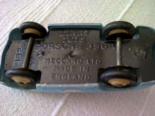 Dinky Porche racing car
