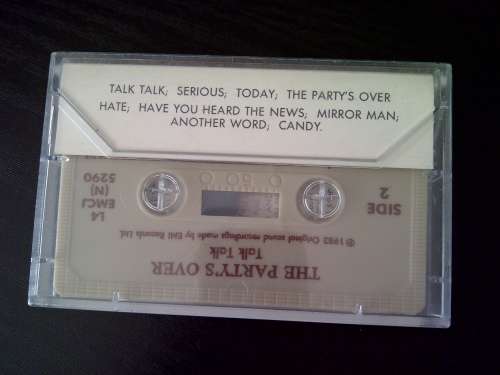 talk talk casette tape.