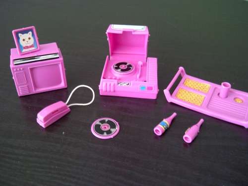 Barbie 1980's accessories set