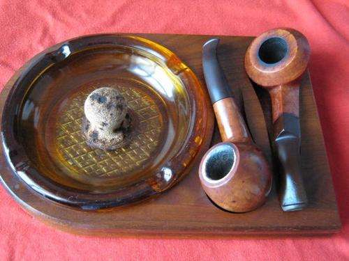 Pipe Smokers Ashtray (without pipes)