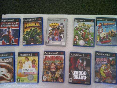 10 ps2 games