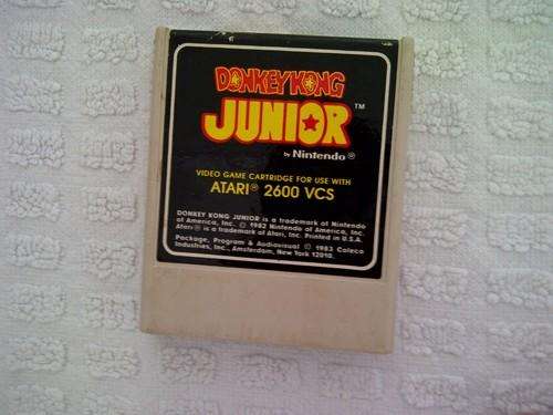 nintendo atari donkey kong jr 2600