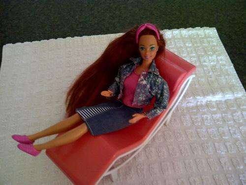 Barbie doll 1975 made by Mattel (CHAIR NOT INCLUDED)