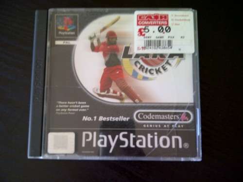Brian Lara cricket ps1